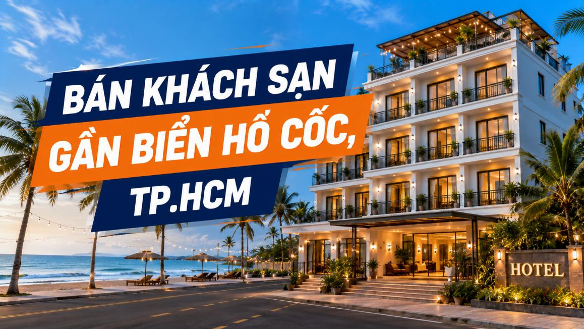 Bán khách sạn gần biển Hồ Cốc, thuận tiện khai thác