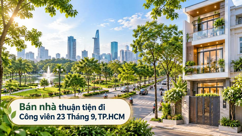 Bán nhà An Khánh thuận tiện đi Công viên 23 Tháng 9