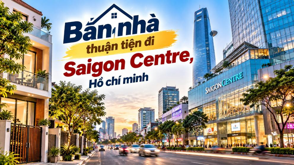 Bán nhà An Khánh thuận tiện đi Saigon Centre, kết nối trung tâm