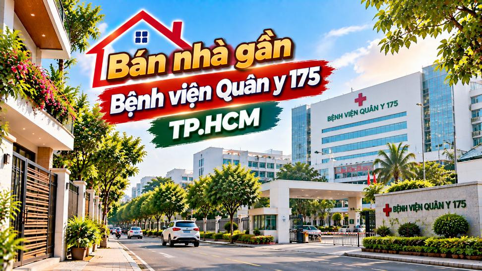 Bán nhà An Nhơn thuận tiện đi Bệnh viện Quân y 175