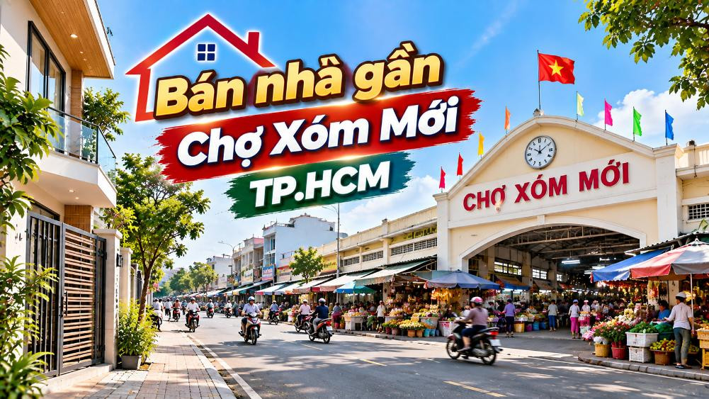 Bán nhà An Nhơn thuận tiện đi Chợ Xóm Mới, tiện kinh doanh
