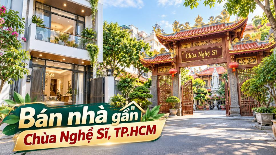 Bán nhà An Nhơn thuận tiện đi Chùa Nghệ Sĩ, Gò Vấp