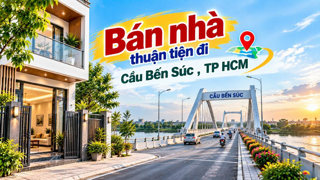 Bán nhà Bình Mỹ thuận tiện đi Cầu Bến Súc, kết nối liên vùng