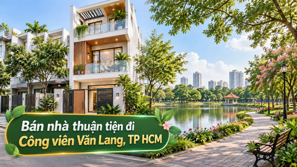 Bán nhà Bình Tây thuận tiện đi Công viên Văn Lang