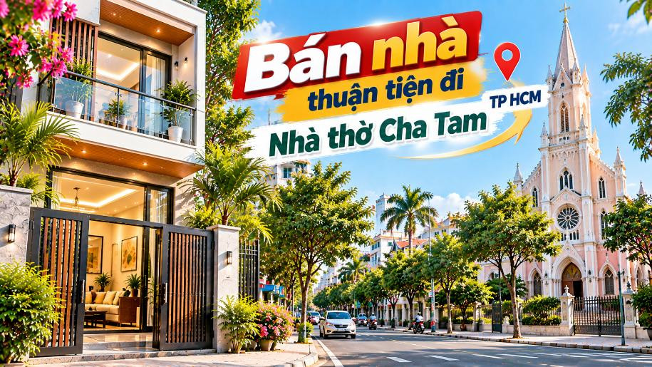 Bán nhà Bình Tây thuận tiện đi Nhà thờ Cha Tam, khu Chợ Lớn