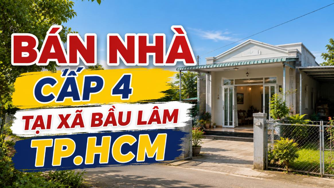 Bán nhà cấp 4 tại Bàu Lâm, dễ ở và dễ cải tạo