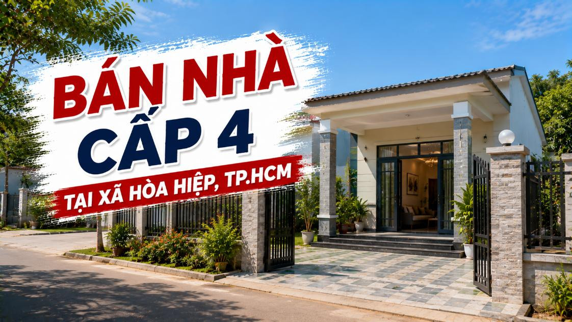 Bán nhà cấp 4 tại Hòa Hiệp, dễ ở và dễ cải tạo