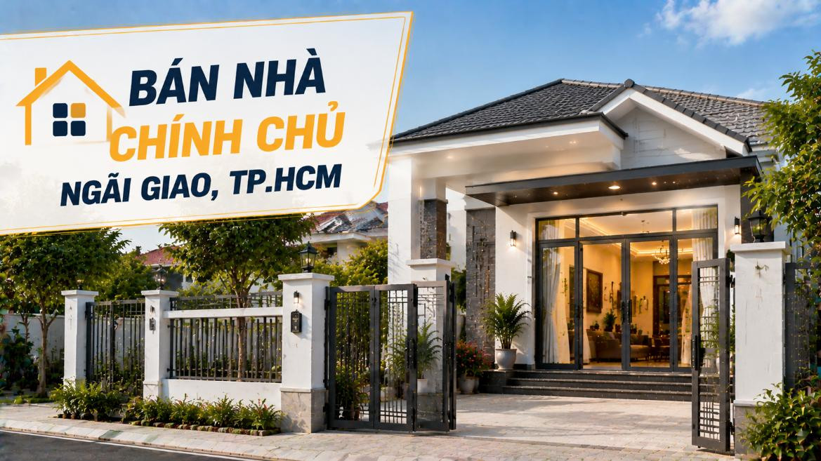 Bán nhà chính chủ Ngãi Giao, giao dịch nhanh chóng