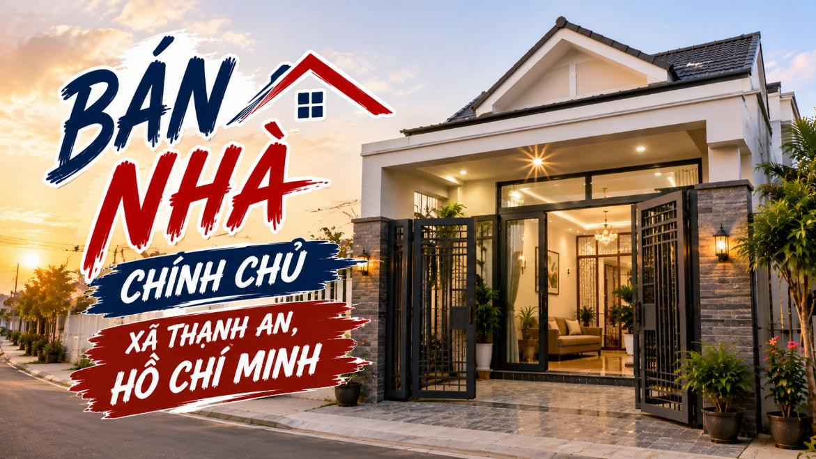 Bán nhà chính chủ xã Thạnh An, thông tin rõ ràng, dễ liên hệ
