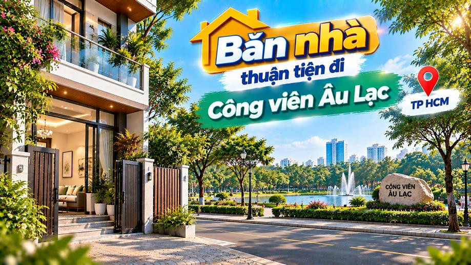 Bán nhà Chợ Quán thuận tiện đi Công viên Âu Lạc