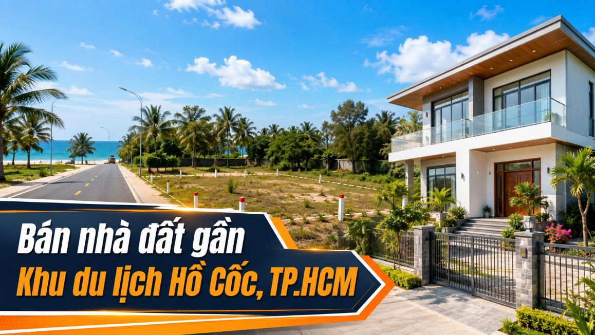 Bán nhà đất gần Khu du lịch Hồ Cốc, thuận tiện khai thác