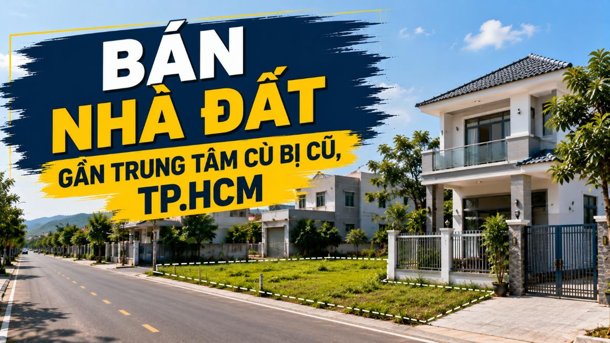 Bán nhà đất gần trung tâm Cù Bị cũ, dễ kết nối