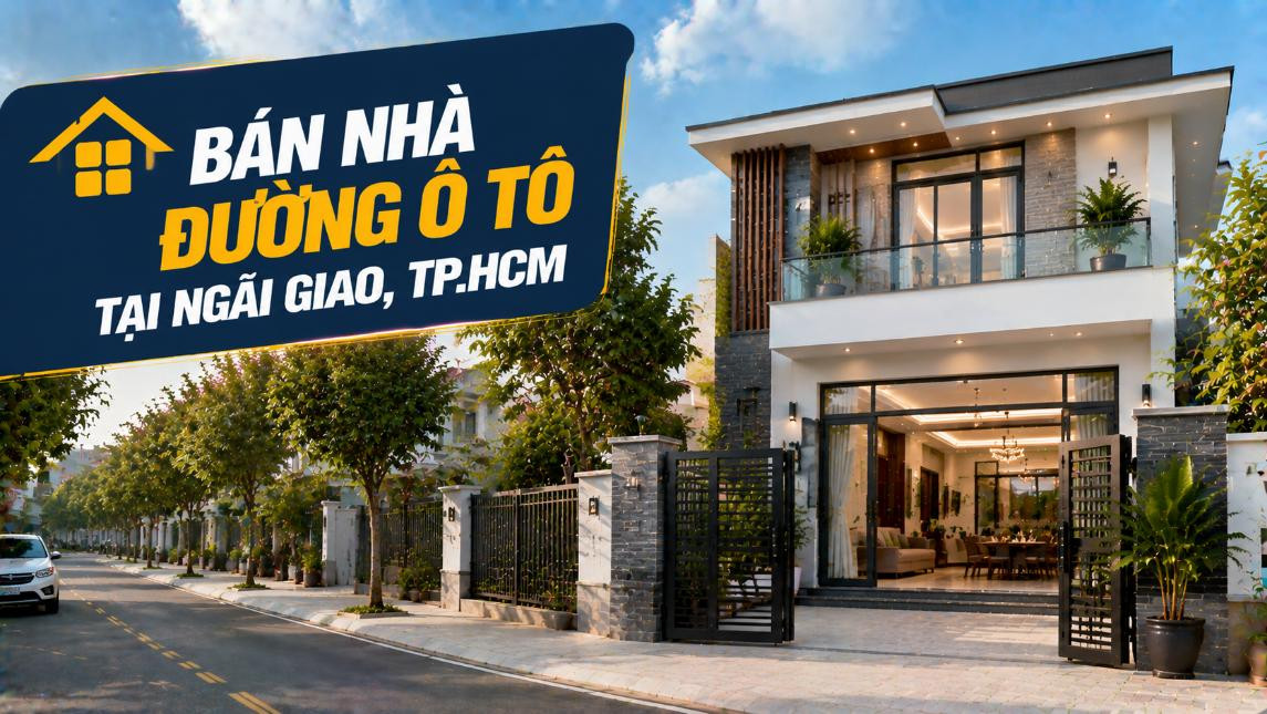 Bán nhà đường ô tô Ngãi Giao, đi lại thuận tiện