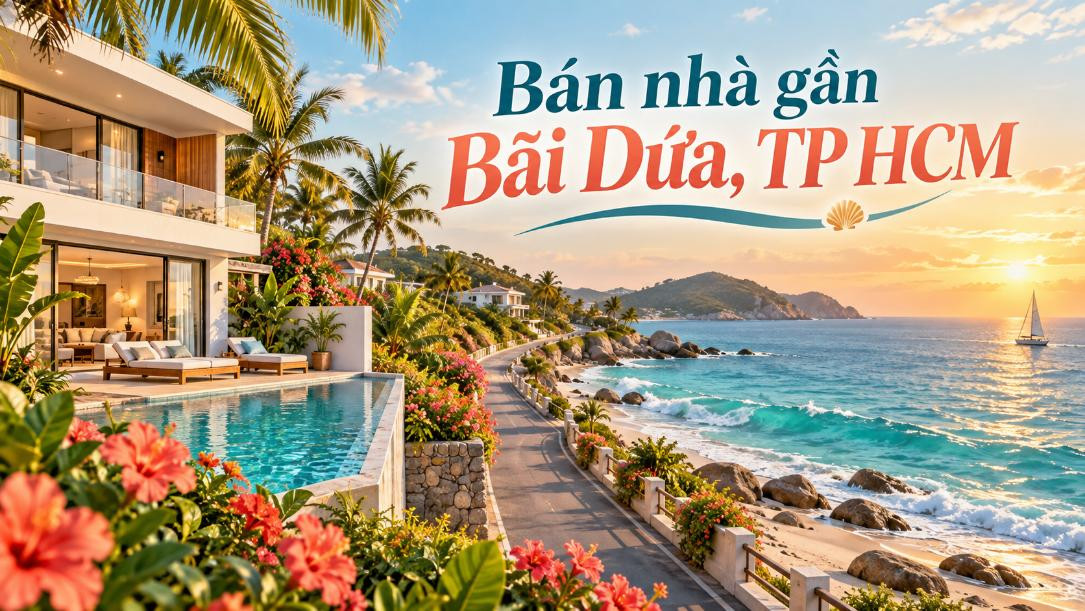 Bán nhà gần Bãi Dứa – gần biển, thuận tiện nghỉ dưỡng
