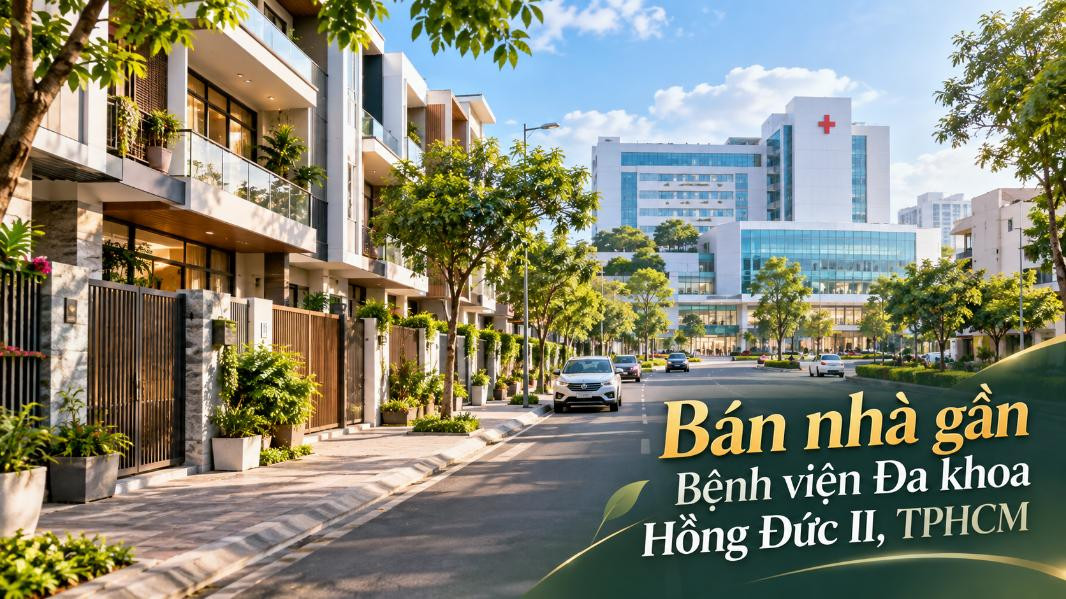 Bán nhà gần Bệnh viện Hồng Đức II – thuận tiện ở và kinh doanh