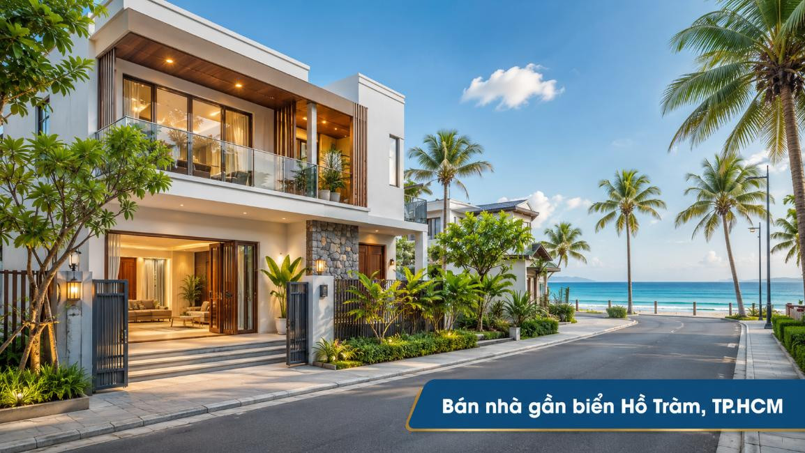 Bán nhà gần biển Hồ Tràm, thuận tiện nghỉ dưỡng và kinh doanh