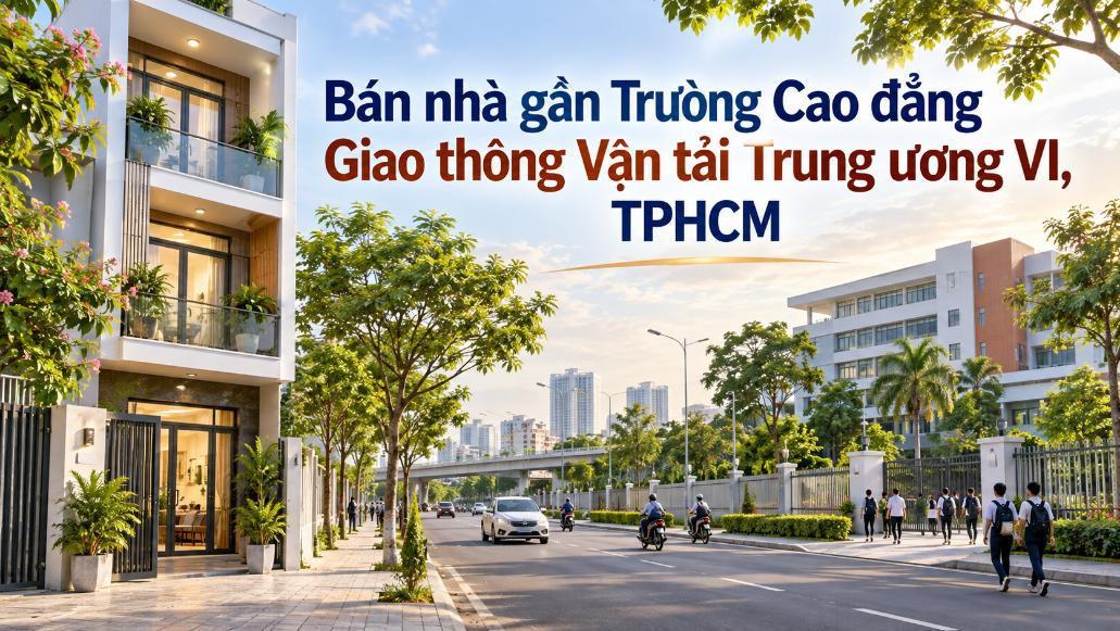 Bán nhà gần Cao đẳng GTVT Trung ương VI – tiện ở, dễ cho thuê