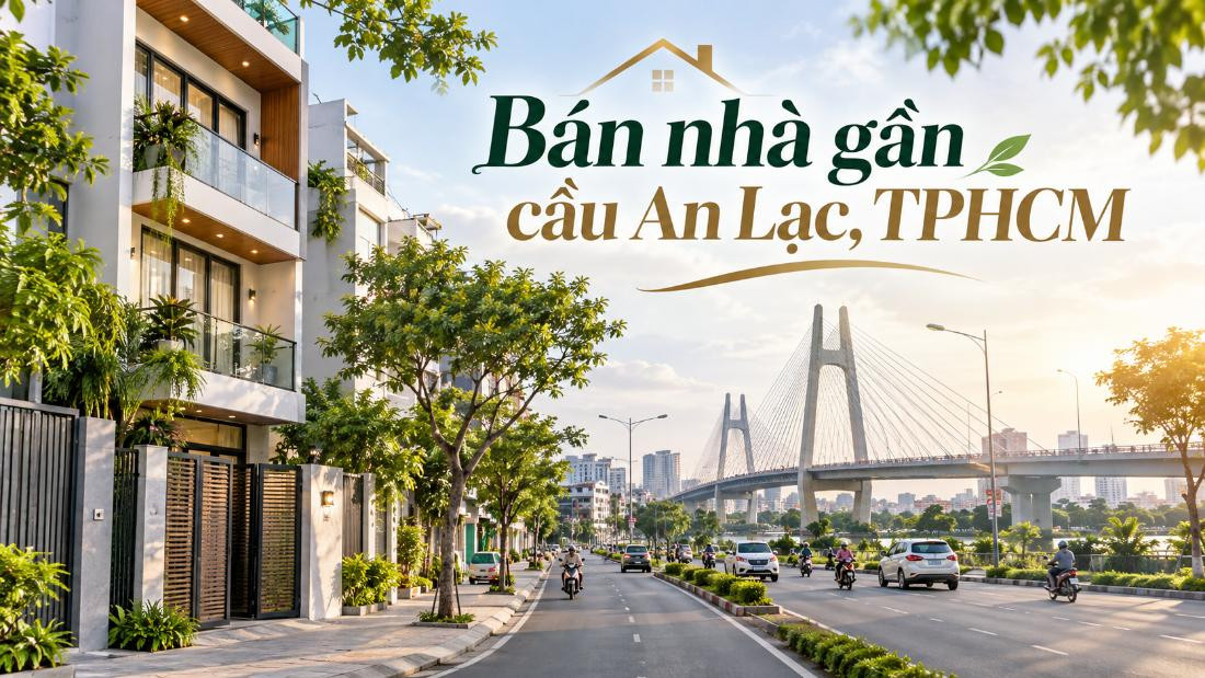 Bán nhà gần cầu An Lạc – kết nối thuận tiện, dễ kinh doanh