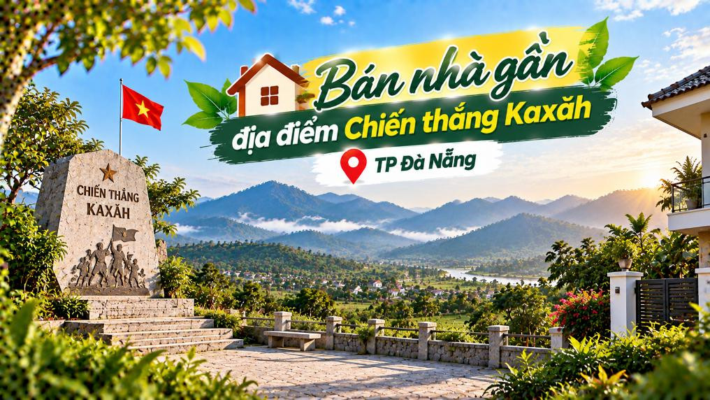 Bán nhà gần Chiến thắng Kaxăh – không gian thoáng, phù hợp an cư