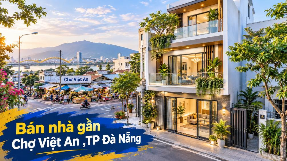 Bán nhà gần Chợ Việt An – Sống giữa nhịp dân cư, thuận đường buôn bán