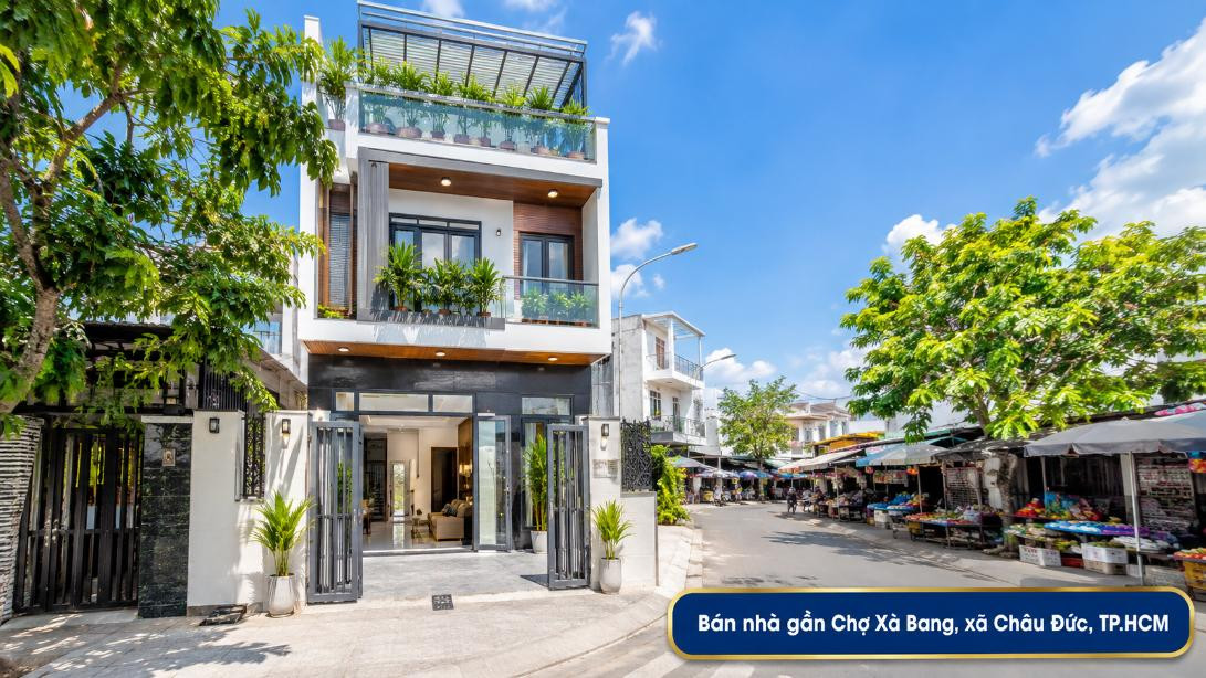 Bán nhà gần Chợ Xà Bang, thuận tiện ở và kinh doanh