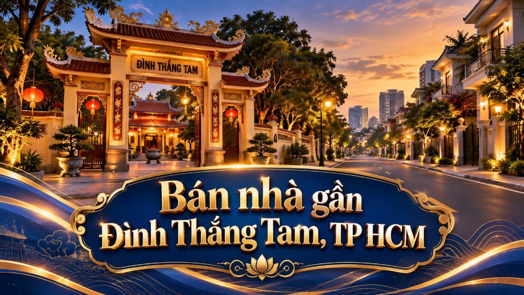 Bán nhà gần Đình Thắng Tam – gần điểm văn hóa, tiện kinh doanh