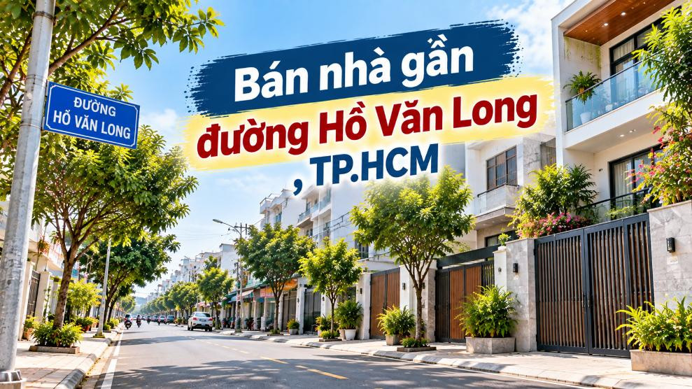 Bán nhà gần đường Hồ Văn Long, Tân Tạo, giao thông thuận tiện