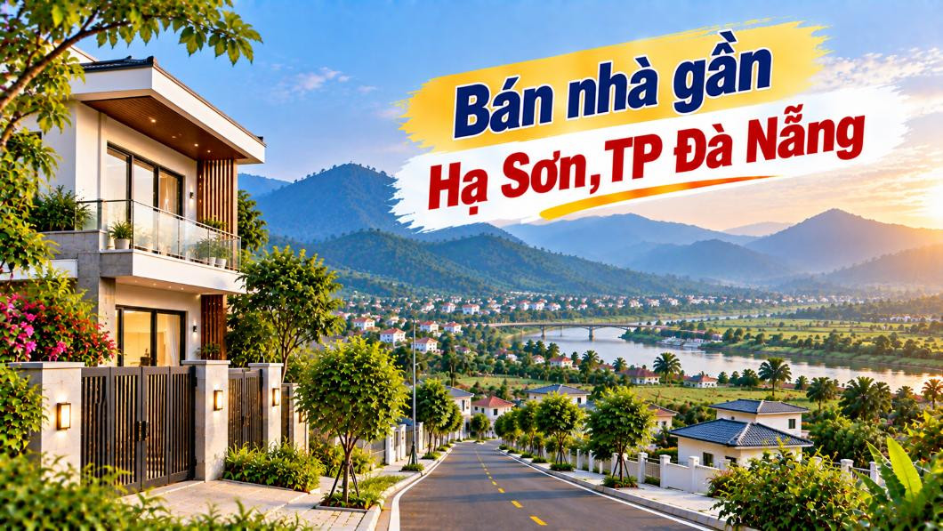 Bán nhà gần Hạ Sơn – Một chốn an cư giữa miền núi thanh bình