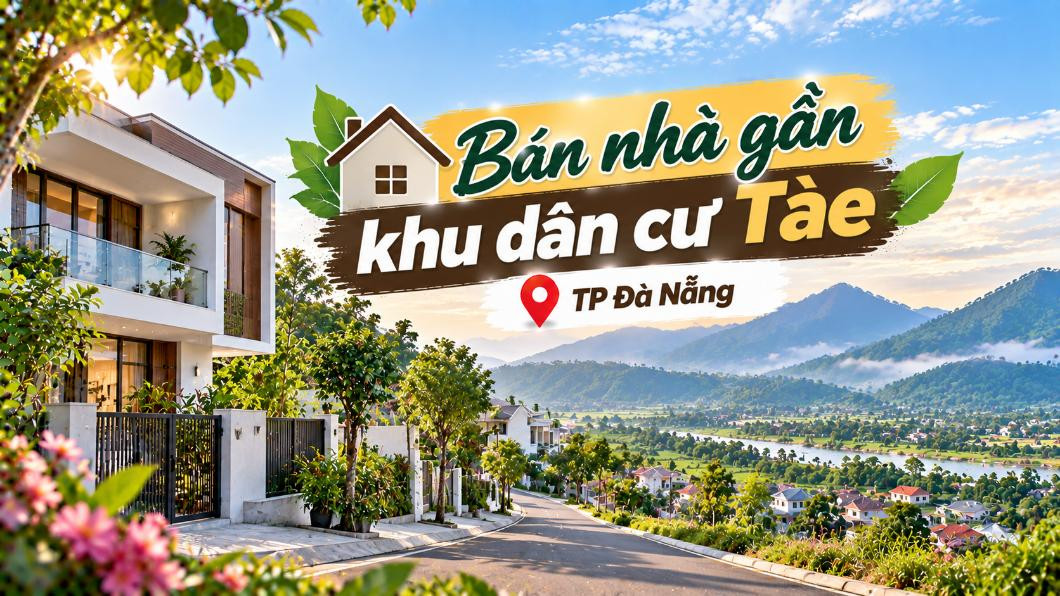 Bán nhà gần khu dân cư Tàe – thuận tiện sinh hoạt, phù hợp an cư