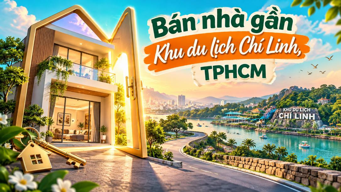 Bán nhà gần Khu du lịch Chí Linh – gần biển, thuận tiện nghỉ dưỡng