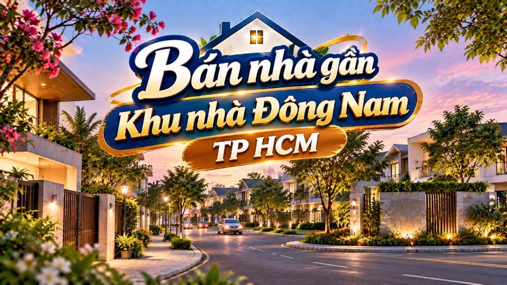 Bán nhà gần Khu nhà Đông Nam – khu dân cư thuận tiện, dễ an cư