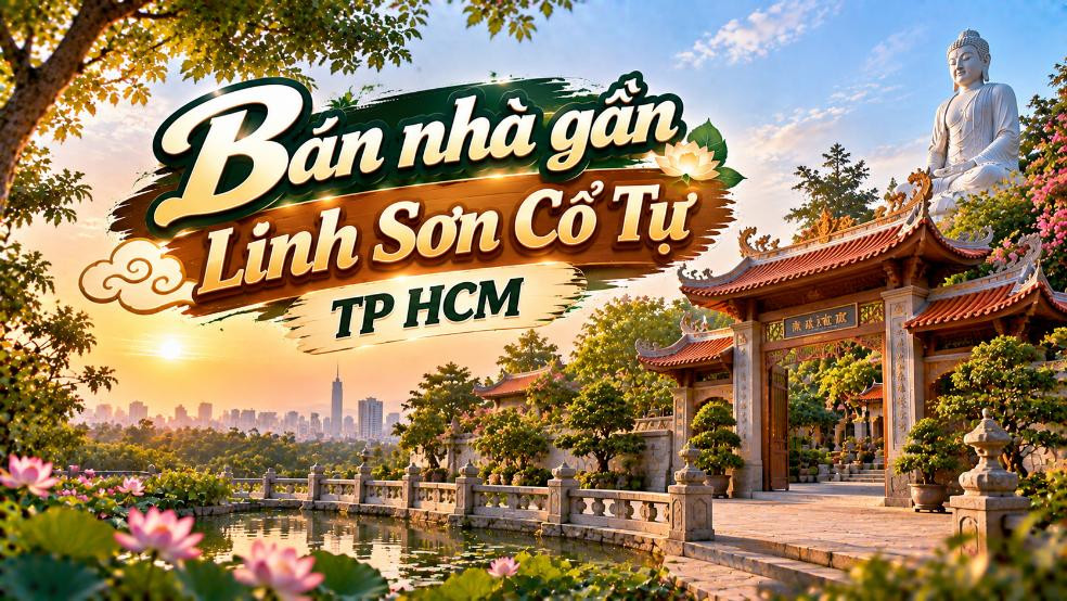 Bán nhà gần Linh Sơn Cổ Tự – khu trung tâm, thuận tiện sinh hoạt