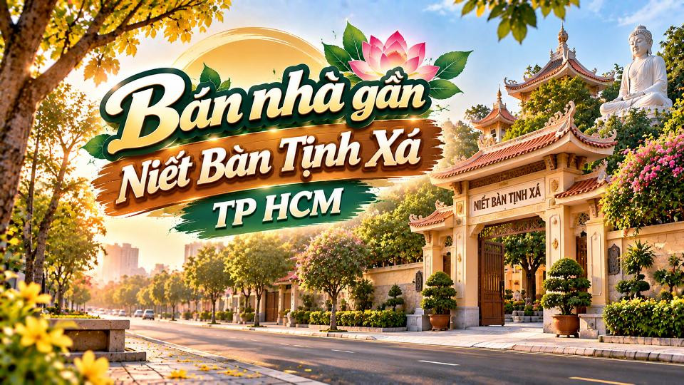 Bán nhà gần Niết Bàn Tịnh Xá – gần biển, thuận tiện nghỉ dưỡng