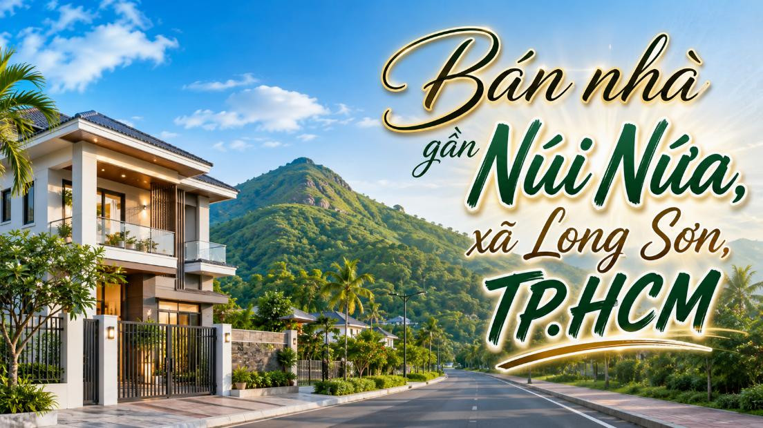 Bán nhà gần Núi Nứa, Long Sơn, không gian sống thoáng