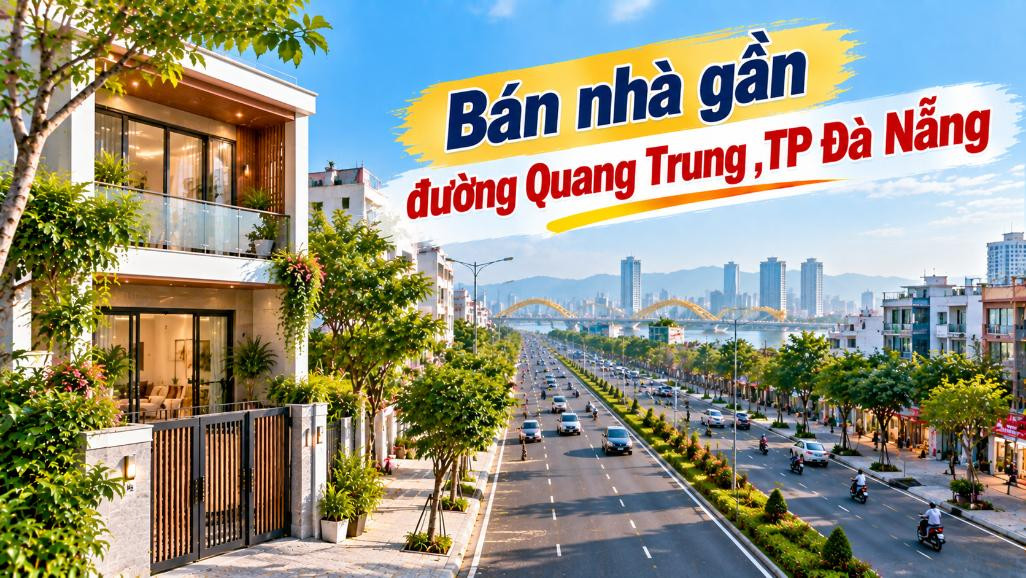 Bán nhà gần Quang Trung – Nhịp phố Khâm Đức ngay bên cửa