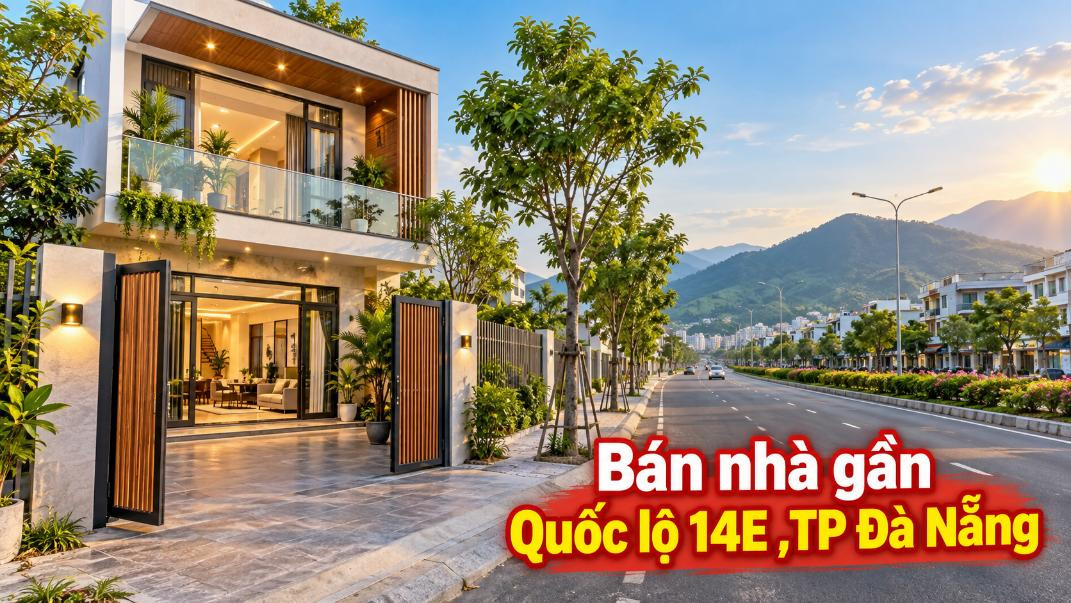 Bán nhà gần Quốc lộ 14E – Thuận đường đi, sáng hướng kinh doanh
