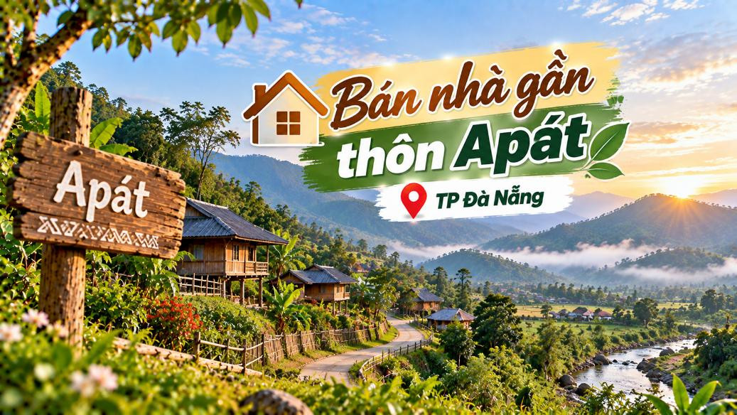 Bán nhà gần thôn Apát – không gian yên tĩnh, phù hợp an cư