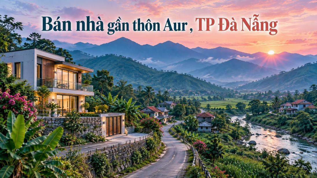 Bán nhà gần thôn Aur – không gian thoáng, thuận tiện an cư