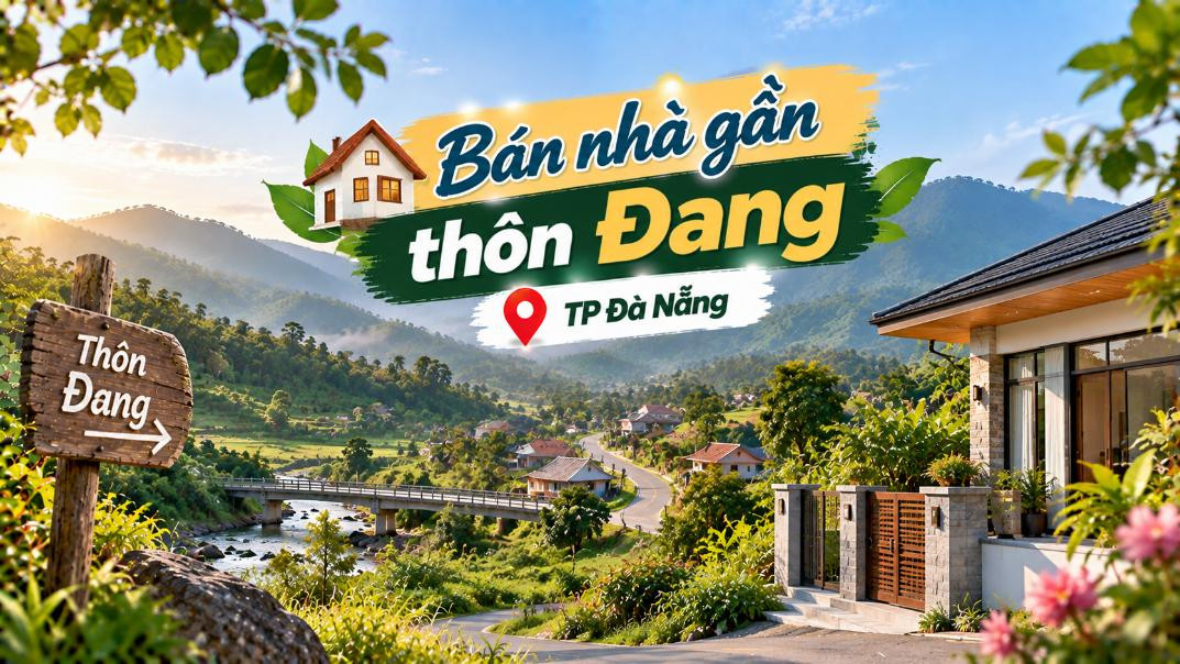 Bán nhà gần thôn Đang – không gian rộng, phù hợp ở lâu dài