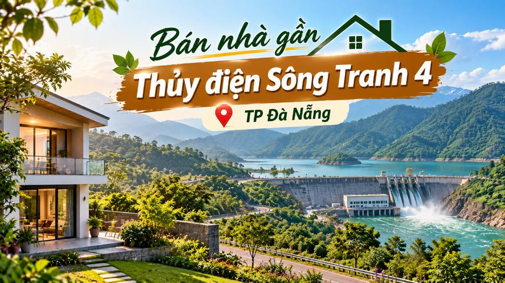 Bán nhà gần Thủy điện Sông Tranh 4 – vị trí thoáng, thuận tiện đi lại