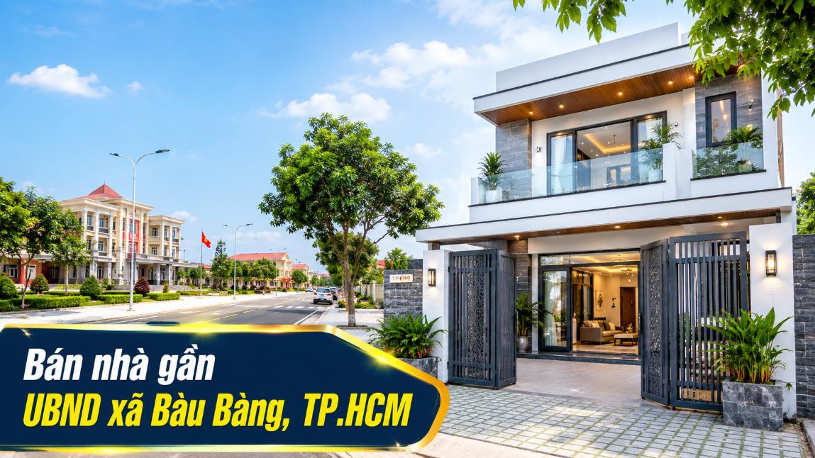 Bán nhà gần UBND xã Bàu Bàng, thuận tiện sinh sống HCM
