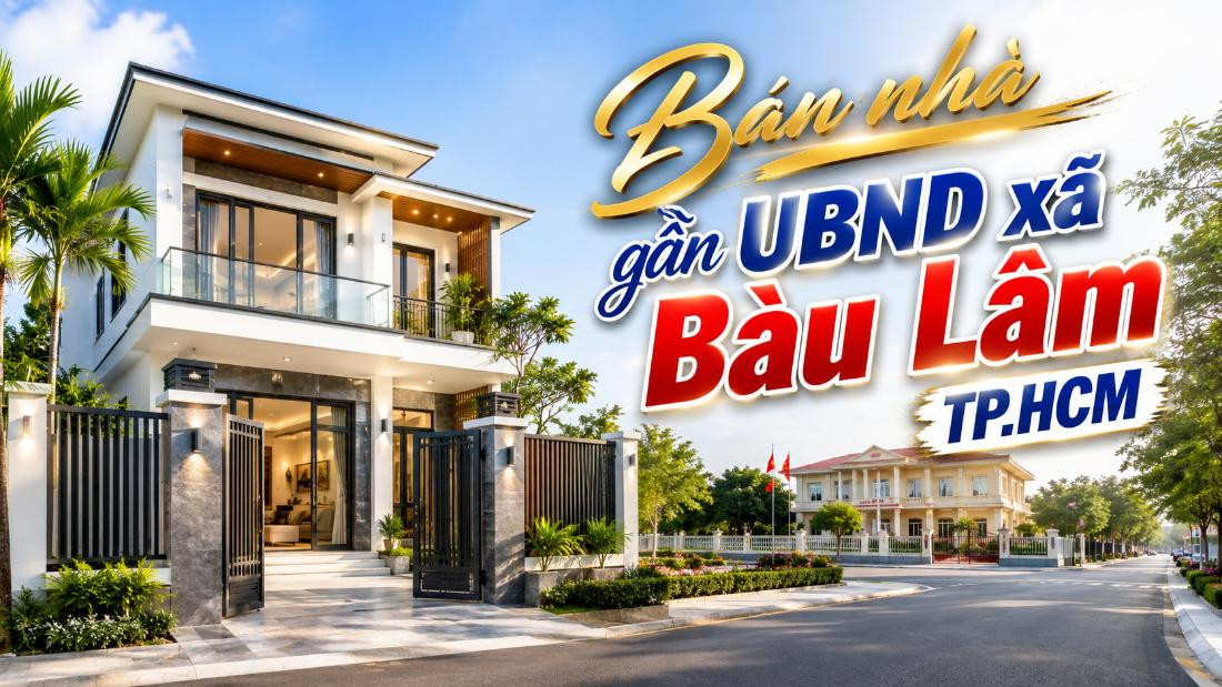 Bán nhà gần UBND xã Bàu Lâm, thuận tiện sinh sống