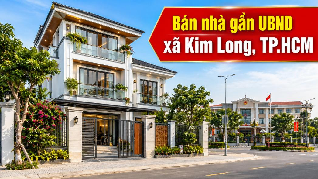 Bán nhà gần UBND xã Kim Long, thuận tiện sinh sống