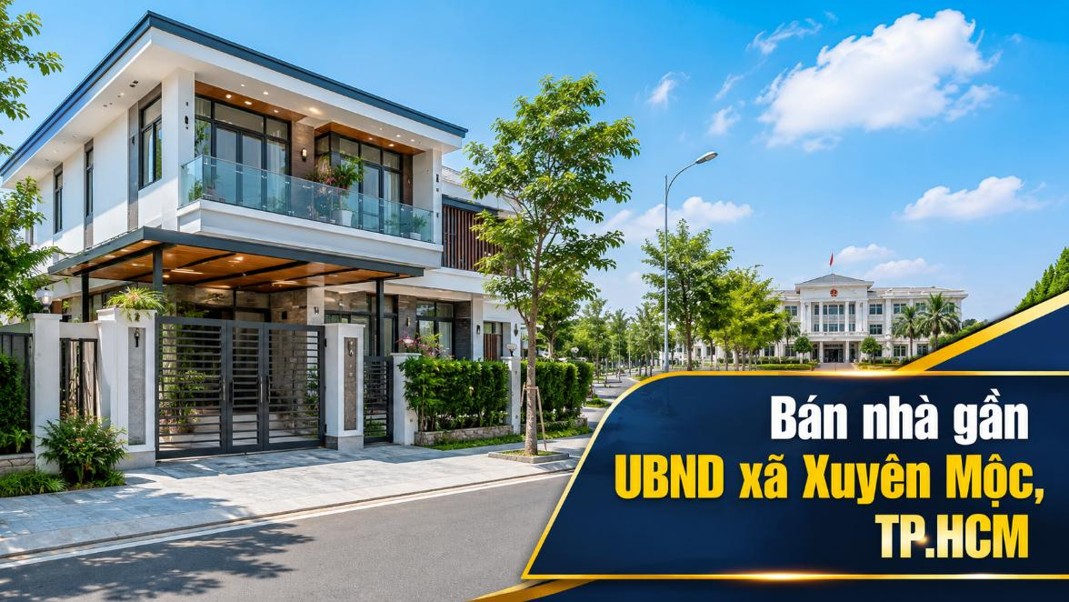 Bán nhà gần UBND xã Xuyên Mộc, thuận tiện sinh sống