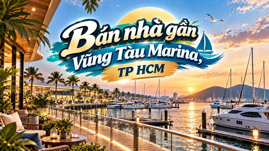 Bán nhà gần Vũng Tàu Marina – gần bến du thuyền, tiềm năng du lịch