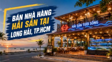 Bán nhà hàng hải sản tại Long Hải, phù hợp khai thác