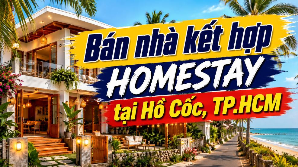 Bán nhà kết hợp homestay tại Hồ Cốc, khai thác linh hoạt