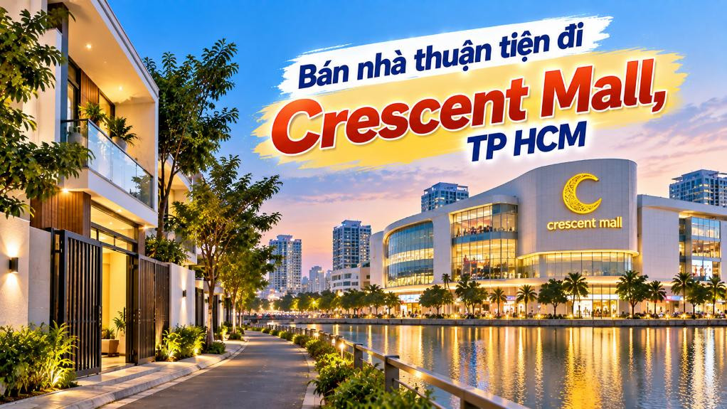 Bán nhà Khánh Hội thuận tiện đi Crescent Mall, kết nối Phú Mỹ Hưng