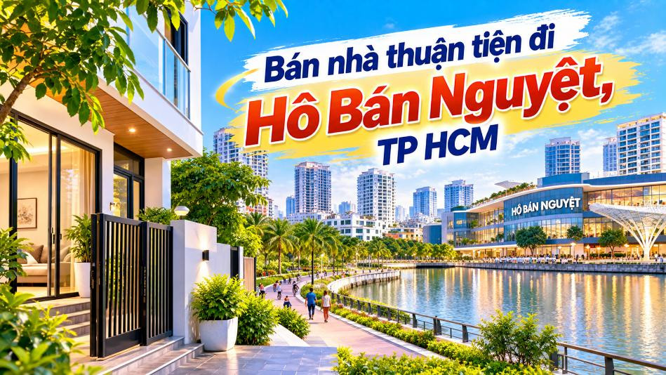 Bán nhà Khánh Hội thuận tiện đi Hồ Bán Nguyệt, gần Phú Mỹ Hưng
