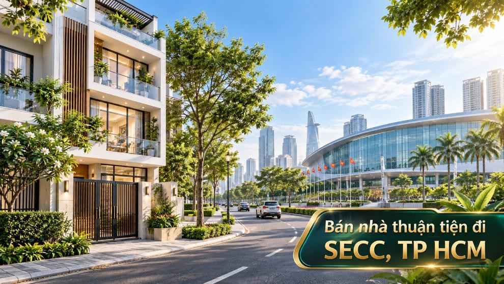 Bán nhà Khánh Hội thuận tiện đi SECC, kết nối khu Nam